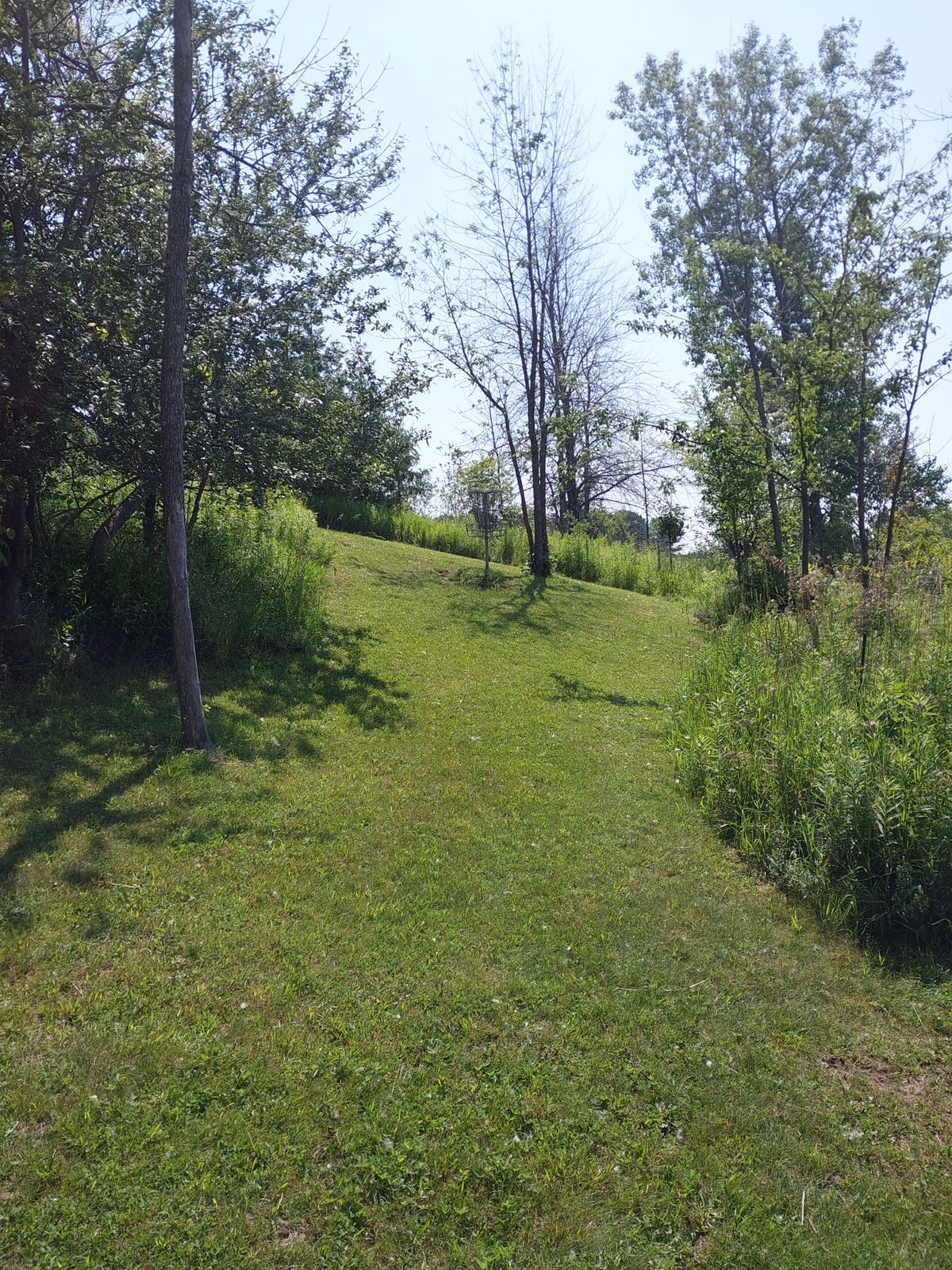 Very narrow fairways for landing on