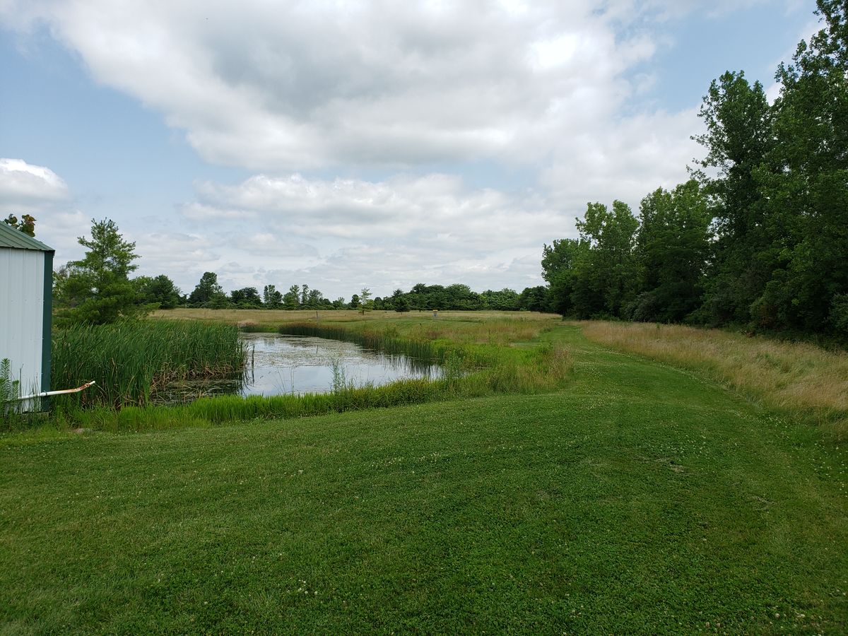 Another view of the path between #13 and #14.