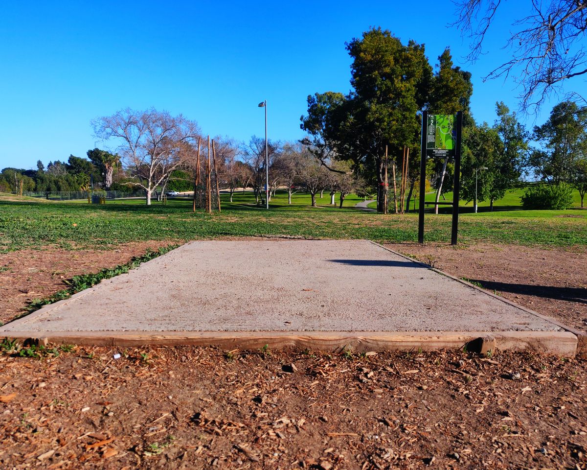 Hole 2, New Teepad location.