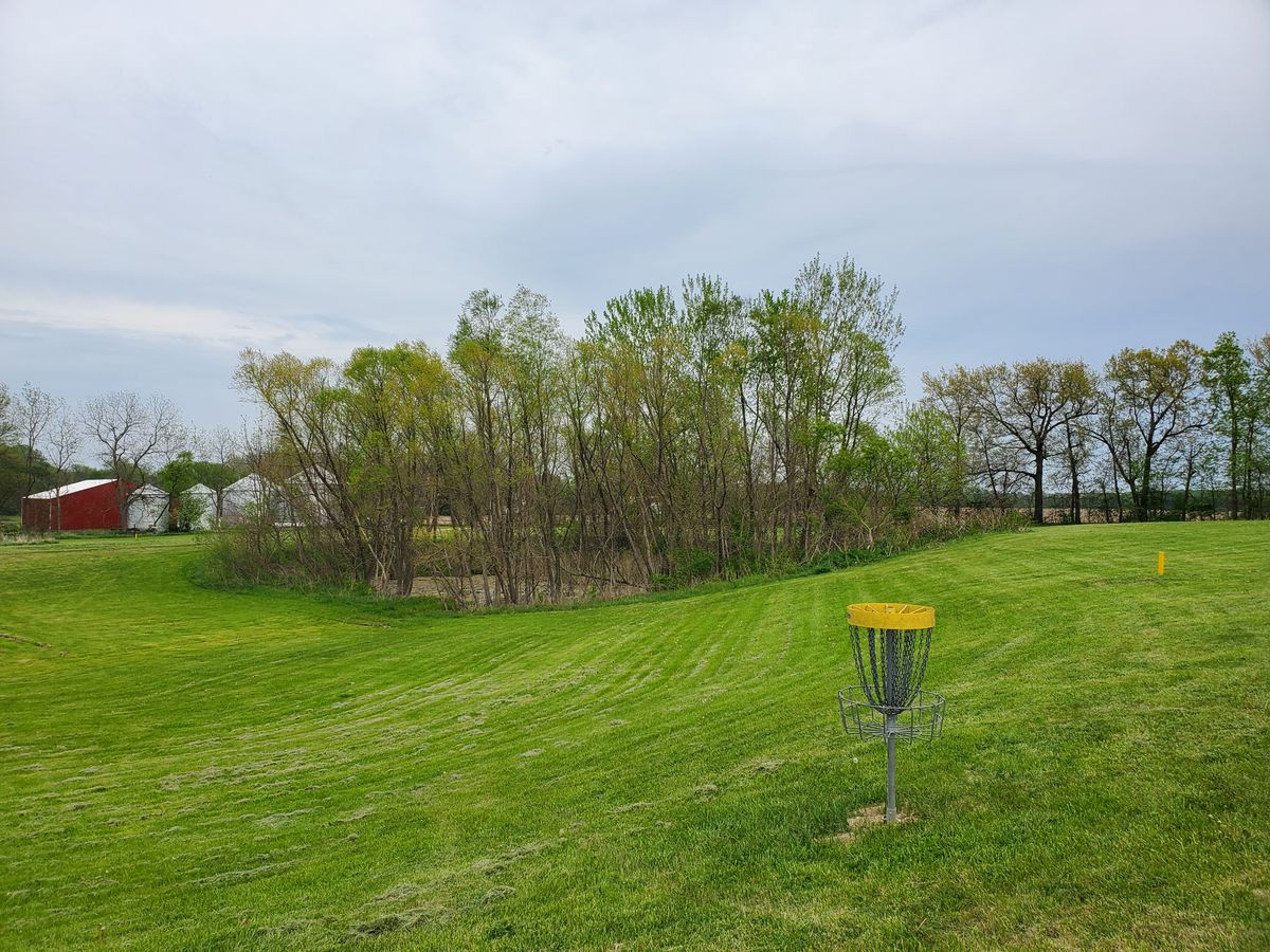#8 basket and 9th tee/fairway
