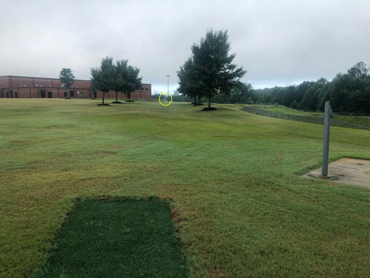 Hole 6 tee