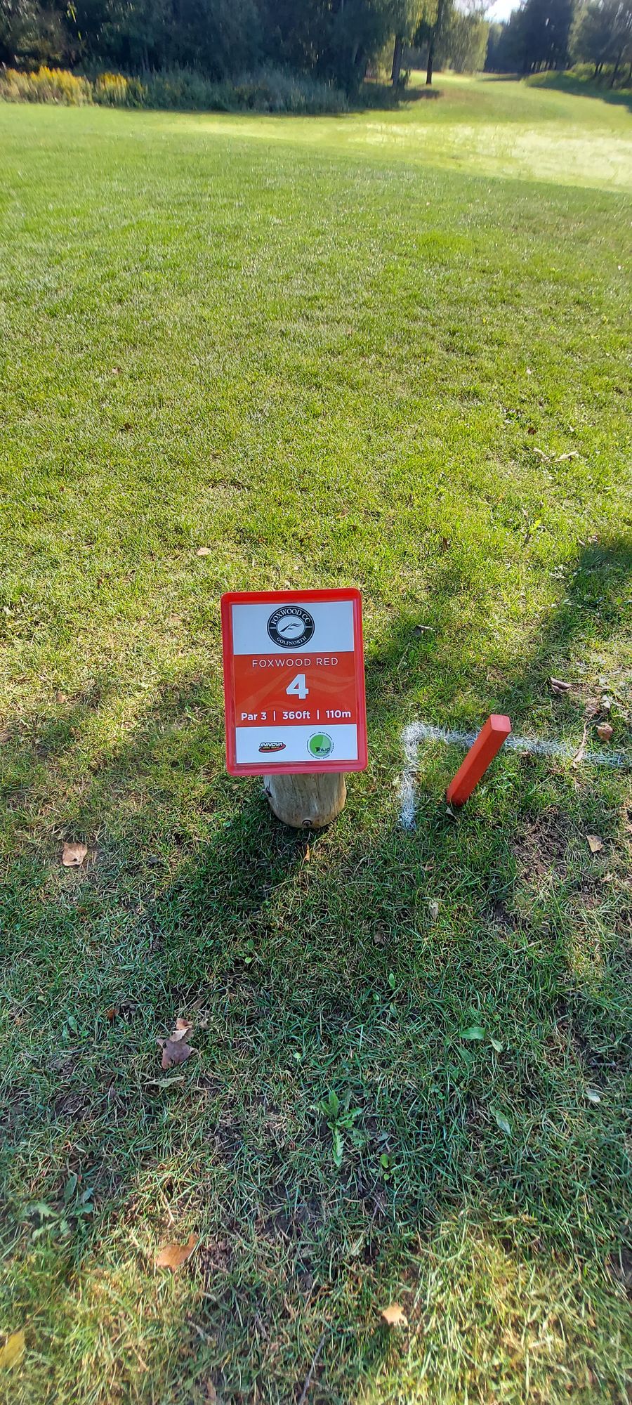 Hole sign #4 🇨🇦🍁🇨🇦🍁🇨🇦