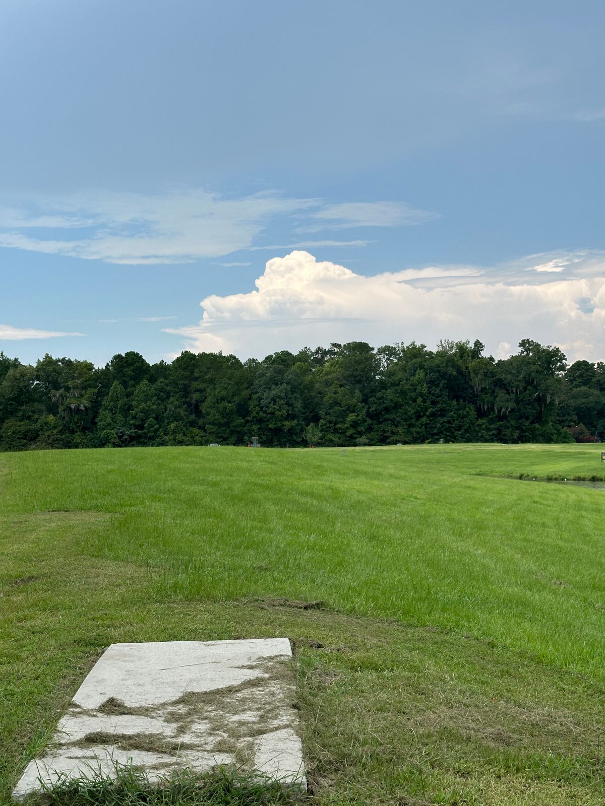 Hole 17 297’ slight elevation