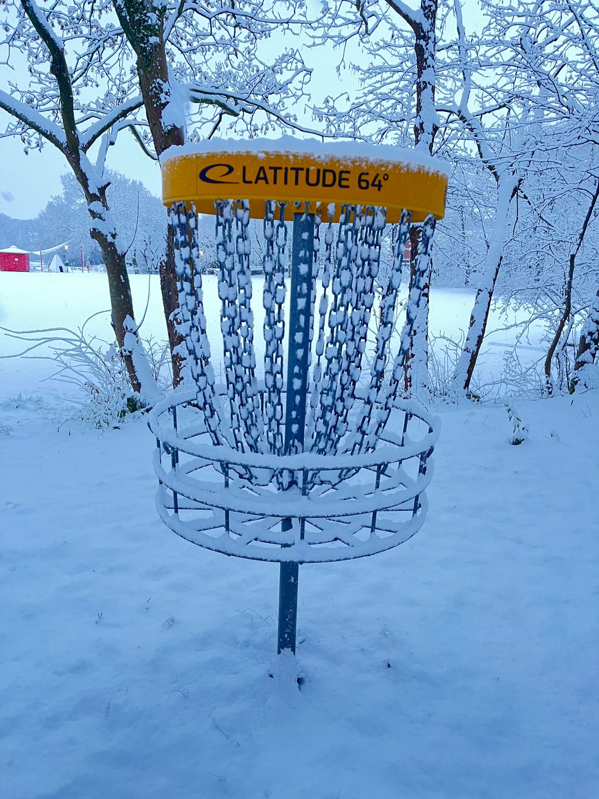 Kong vinter er kommet til Kibæk ☃️🥏