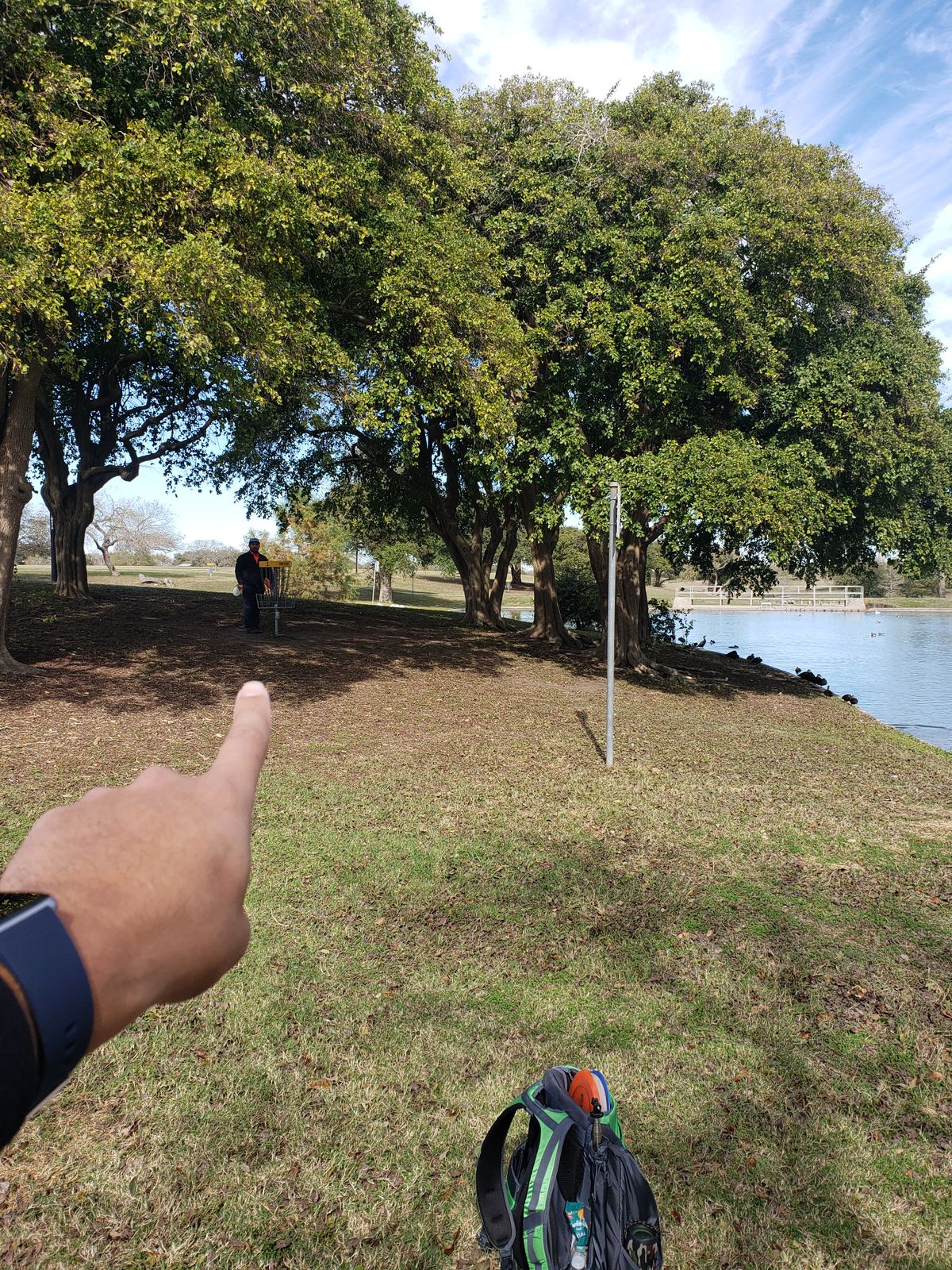 Hole 1 Basket