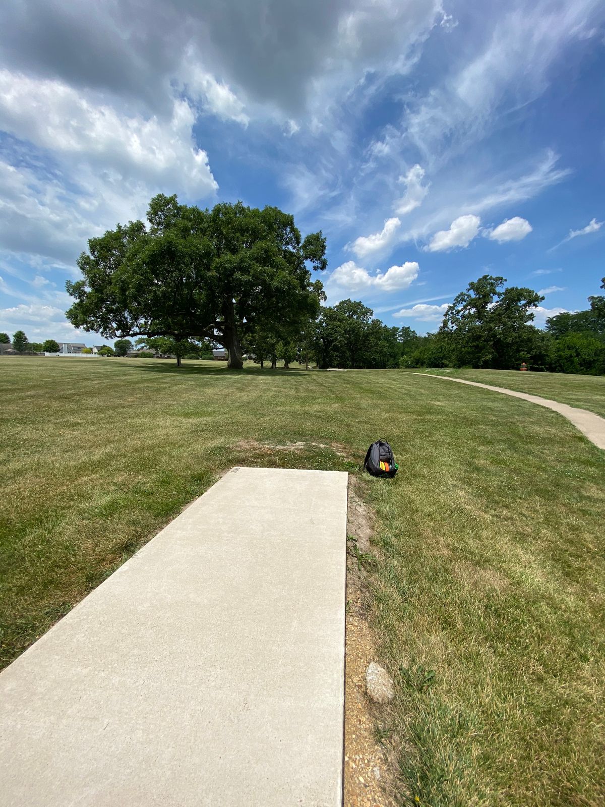 Hole 4 long tee