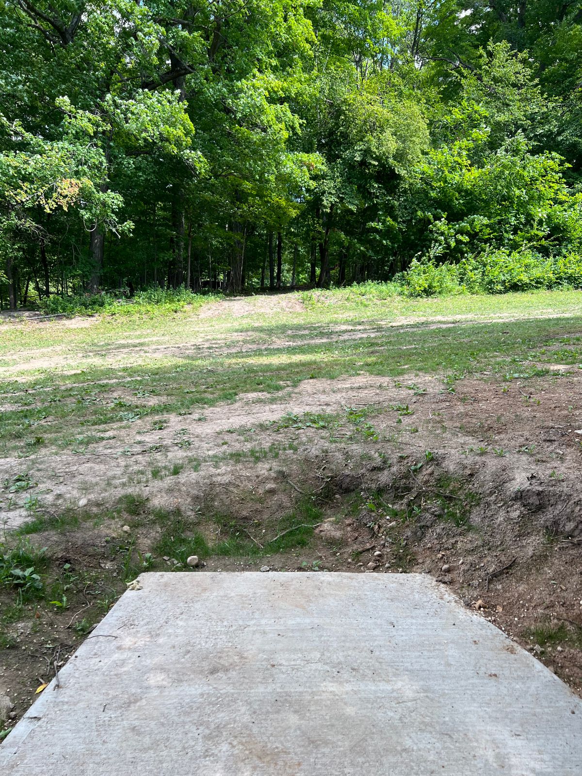 Hole 11 from tee pad