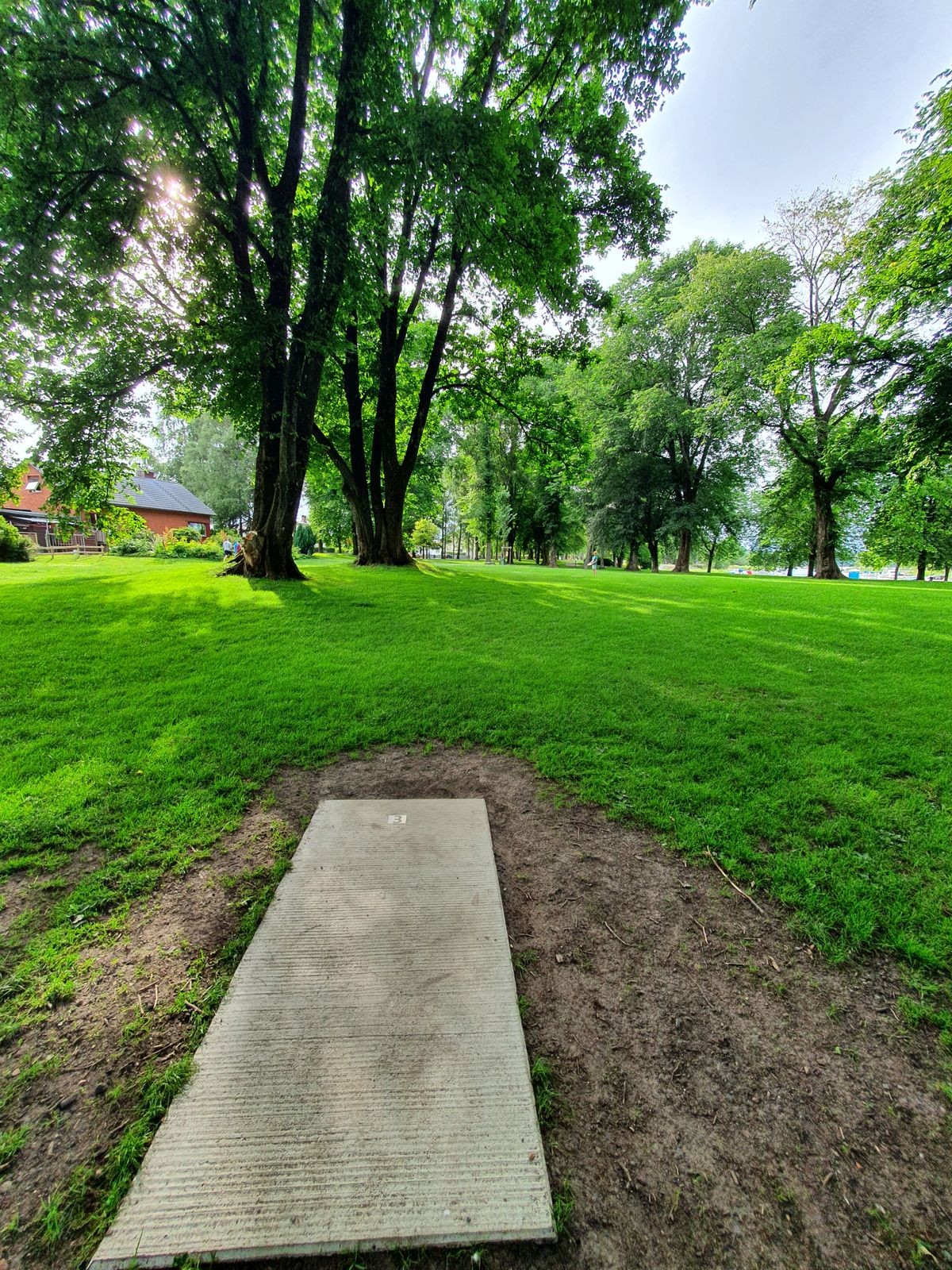 Beautifull teepads. Beautiful park.