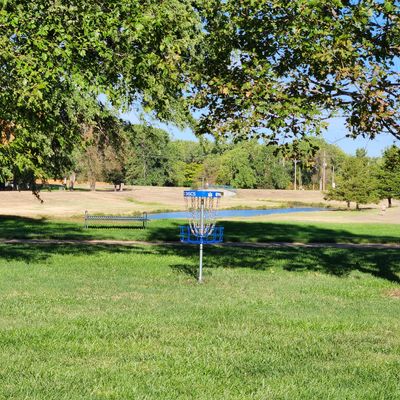 Hole 16 basket