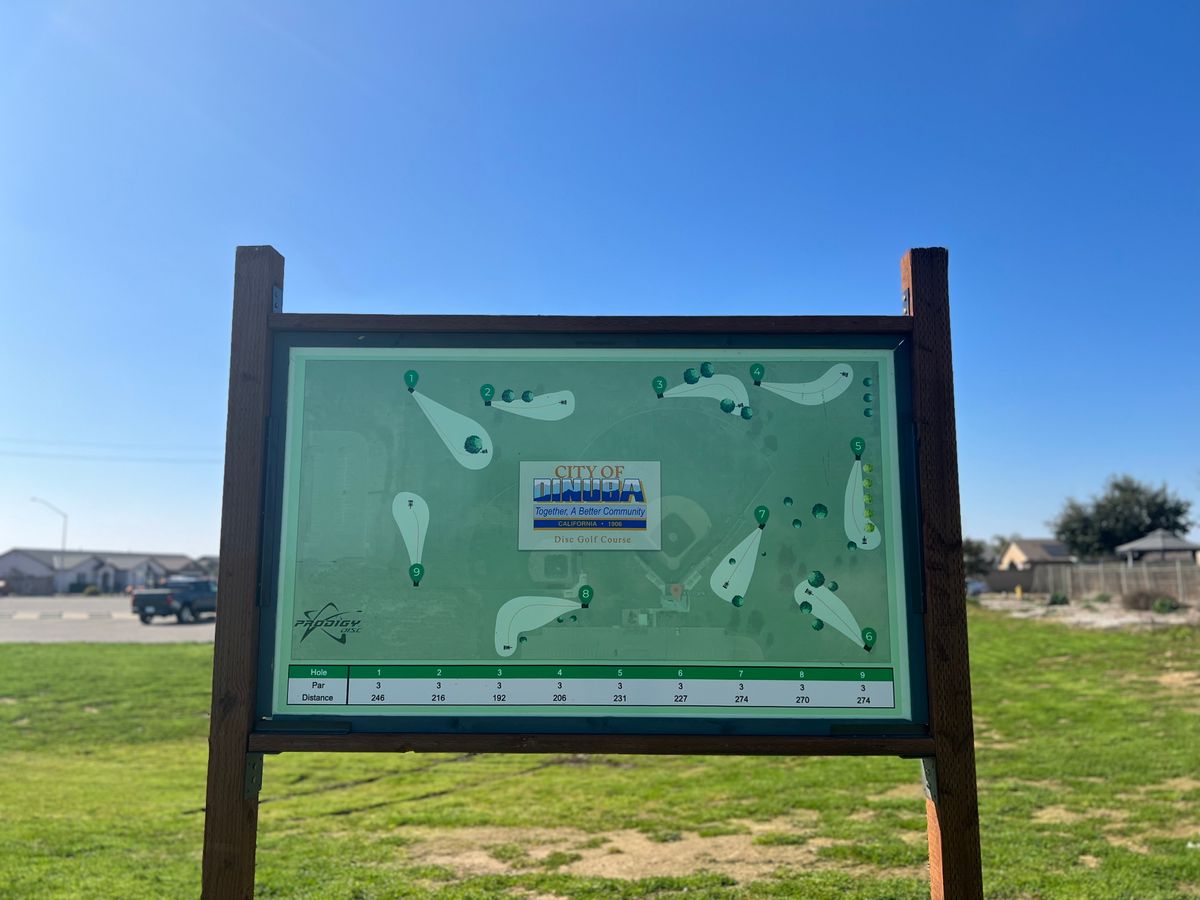 The Dinuba DGC Map