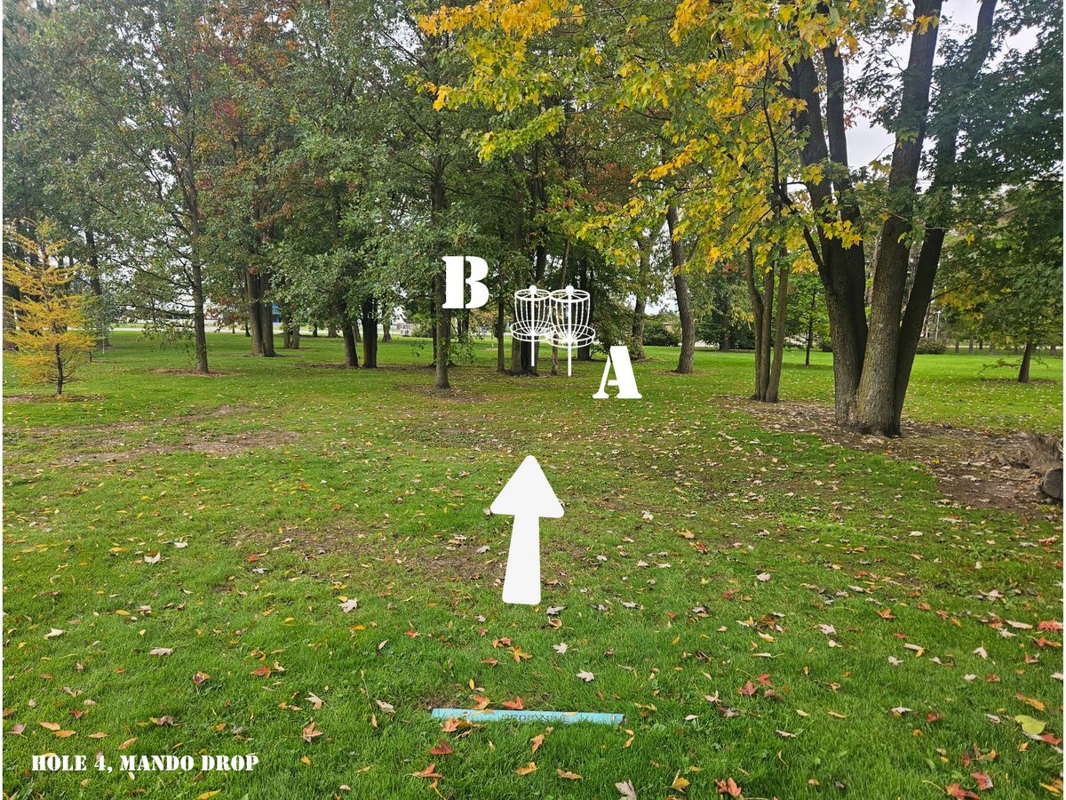 Hole 4 Drop Zone