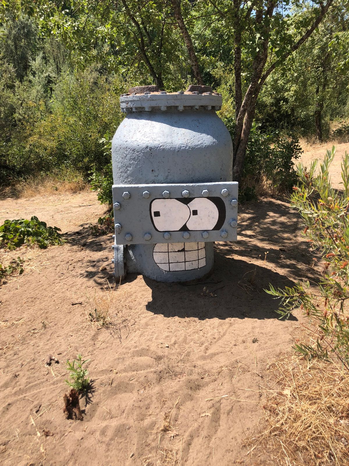 Bender watching your drives go OB left on 17 fairway.