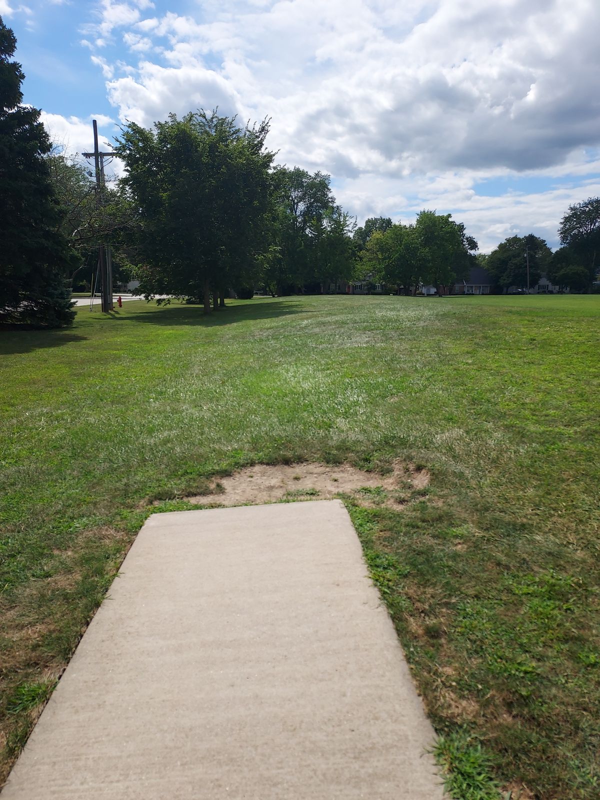 Hole 16 from the tee