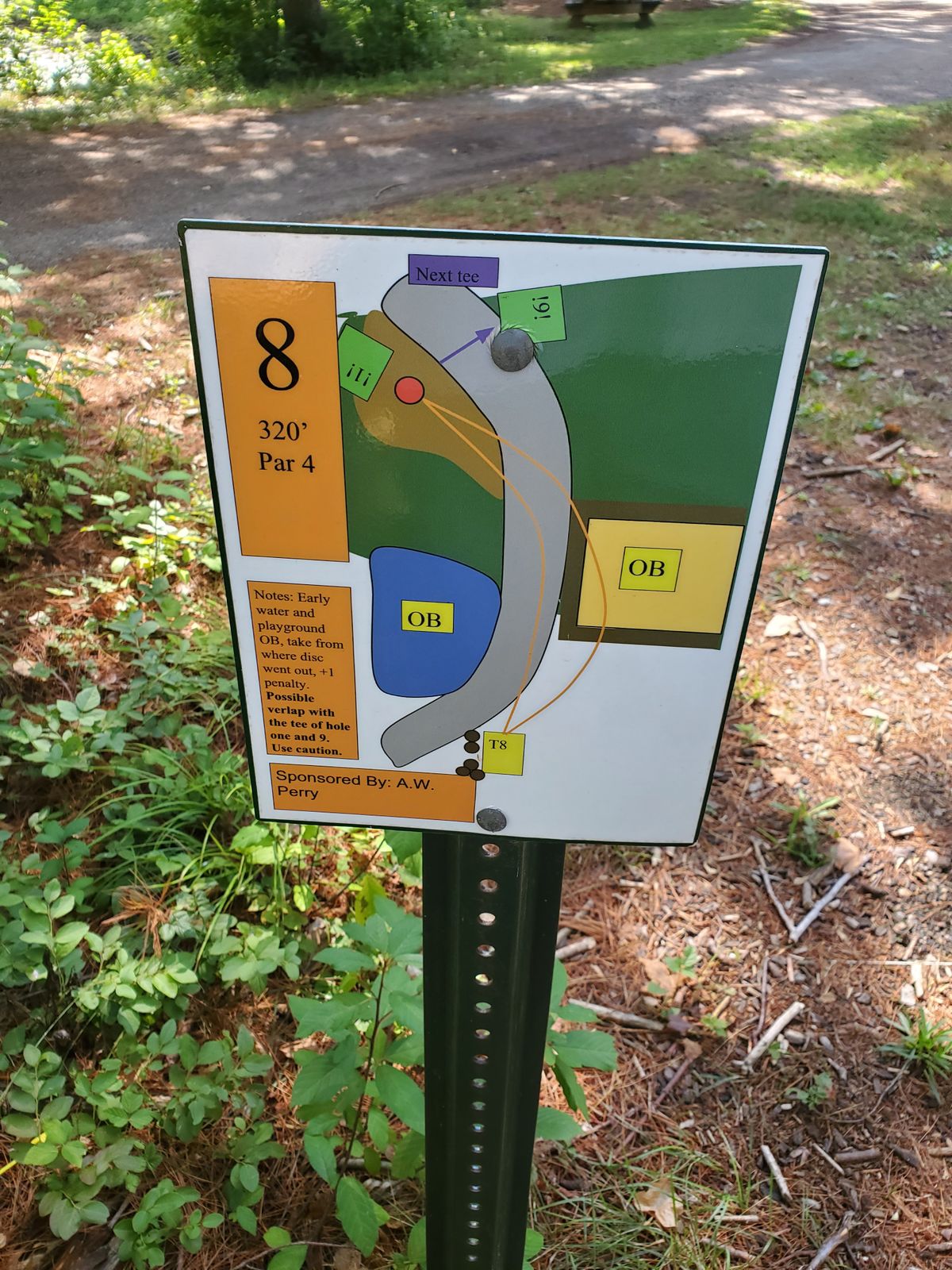 Hole 8.