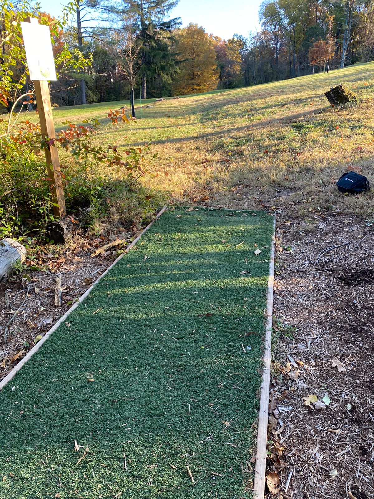 Hole 10 tee