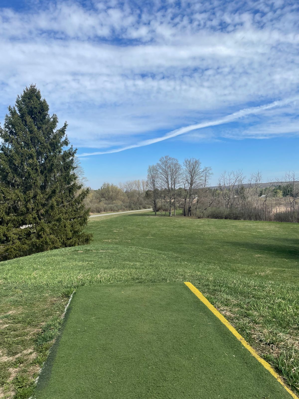 Hole 18 Blue (Long) tee.