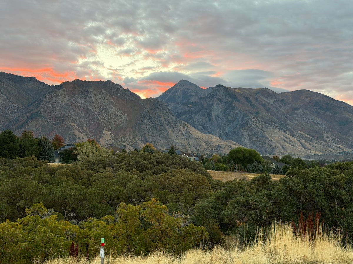 Sunrise from Hole 11 red