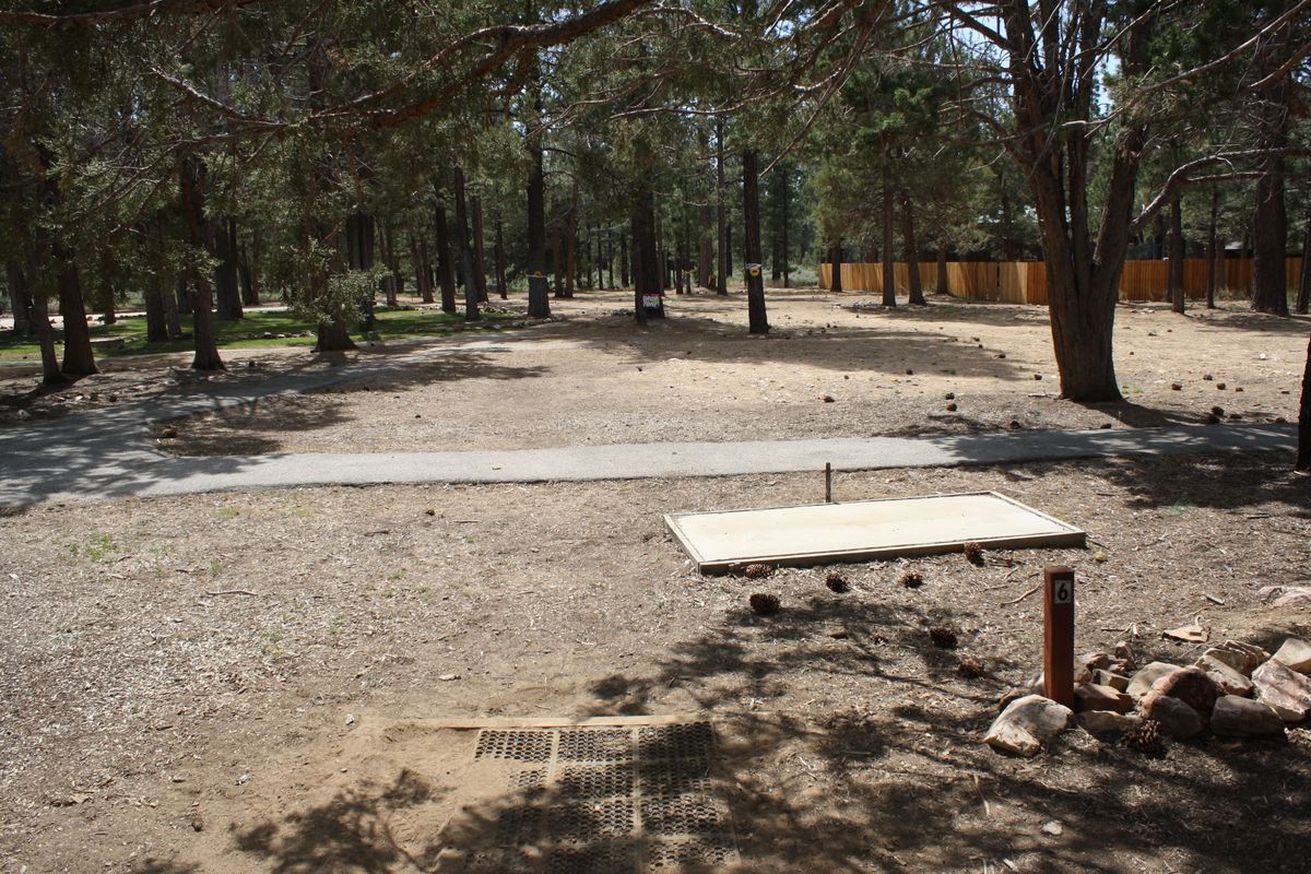 Hole 6 short tee