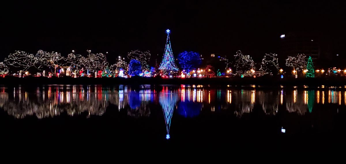 Hard to beat the views from Holes 12-14 around the holiday season.
