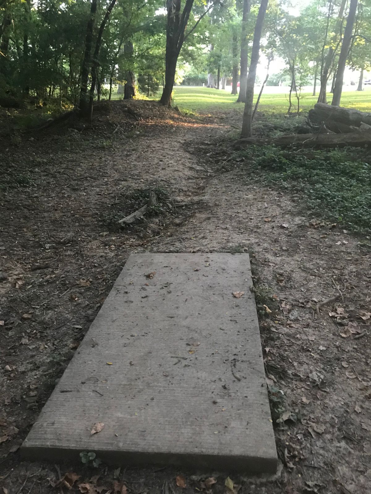 Hole 3 tee pad
