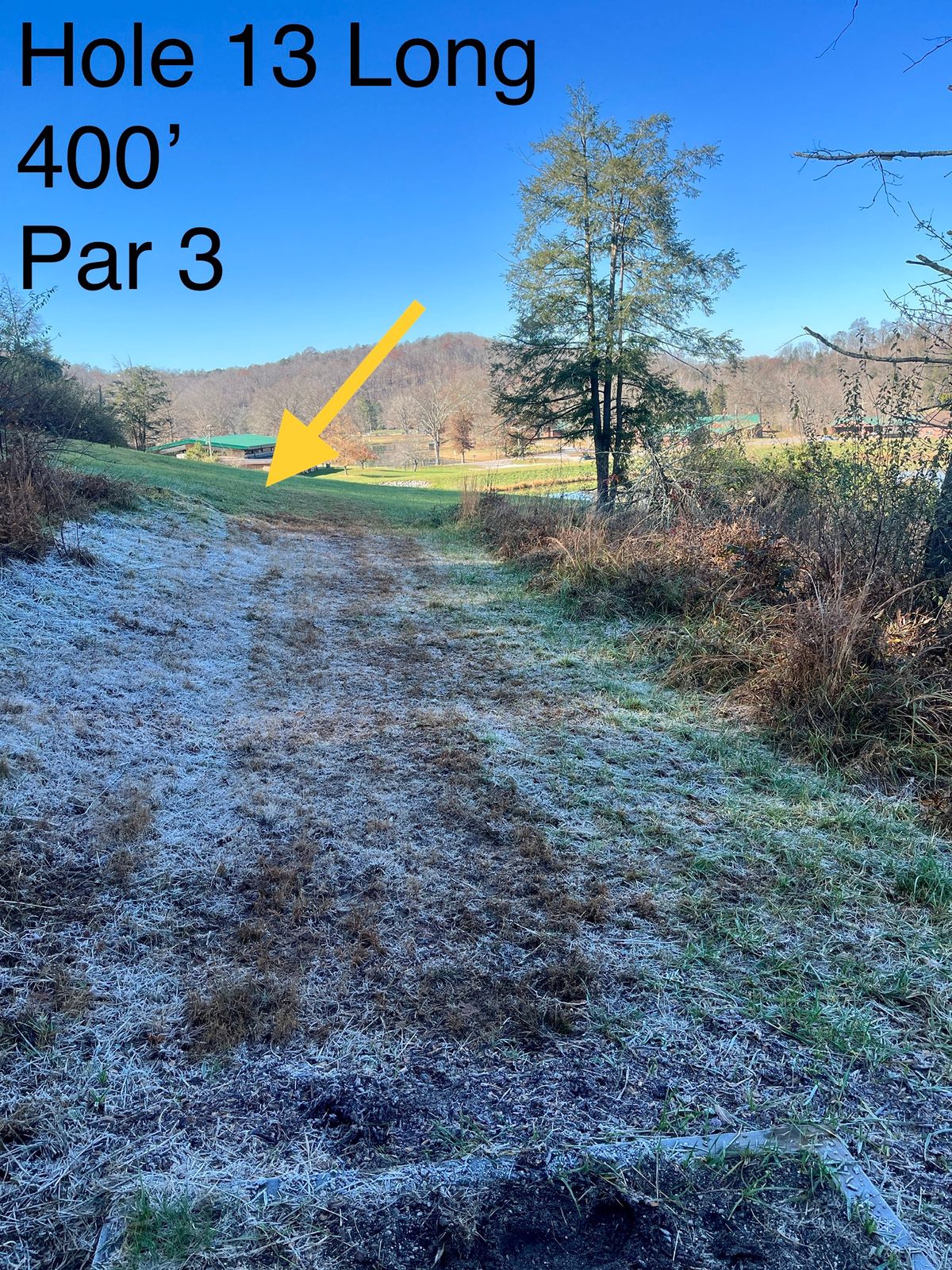 Hole 13 Long, 400’ par 3
