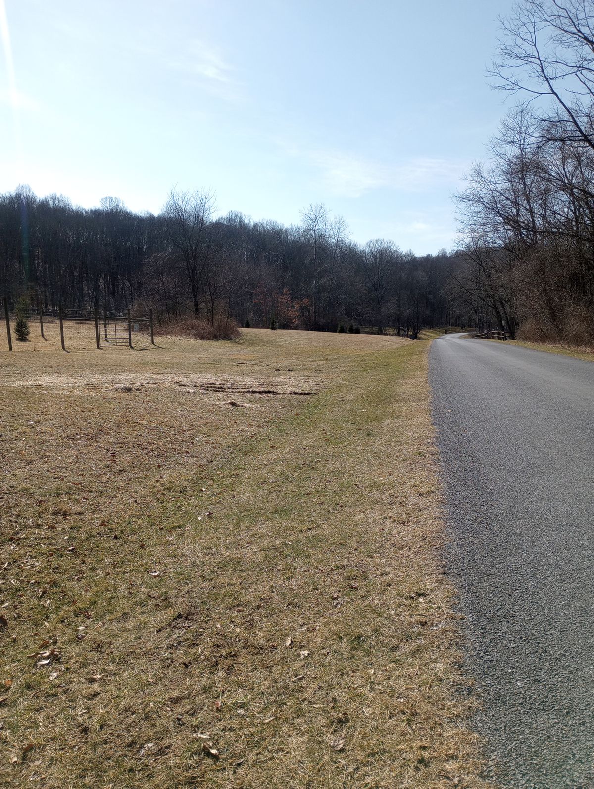 Hole 1 white tee