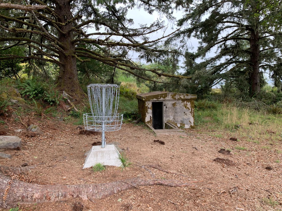 Old structure from the fort are all around.