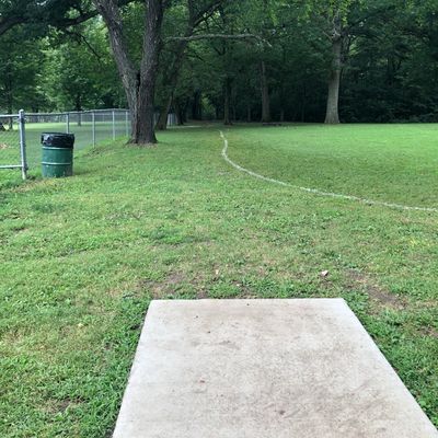 Hole 4 tee shot