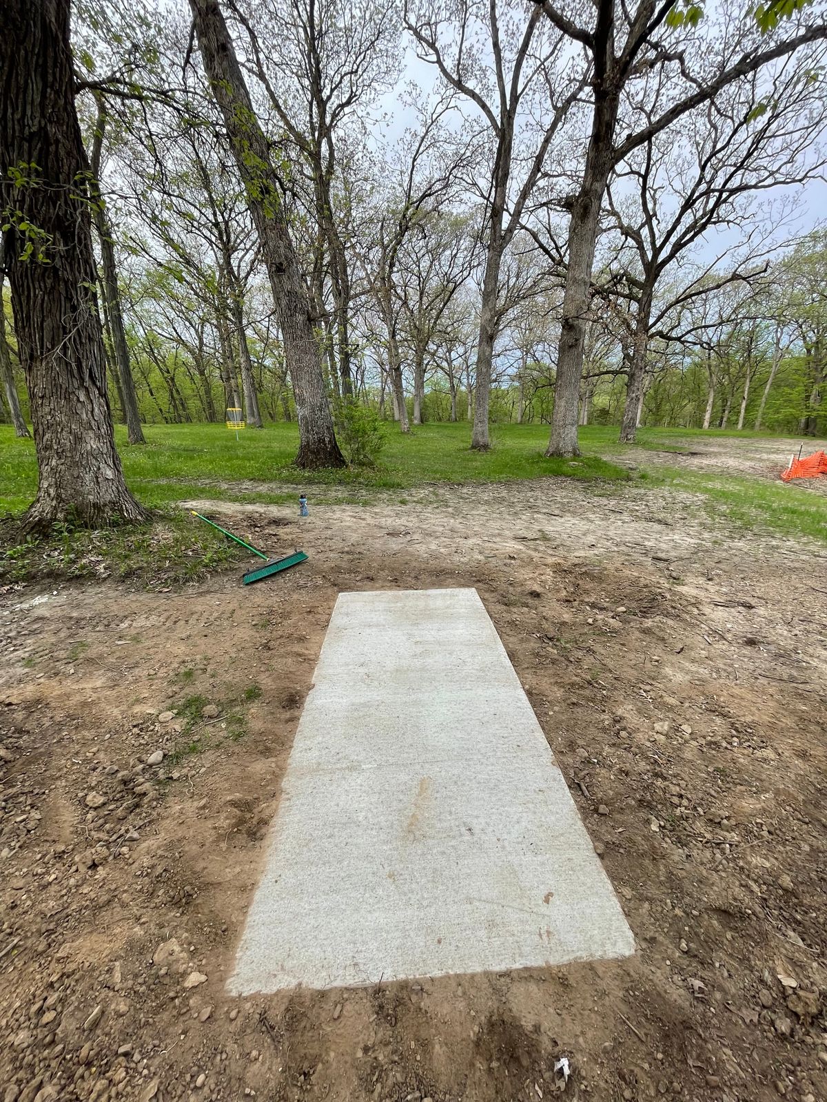 View from hole 15 pad.