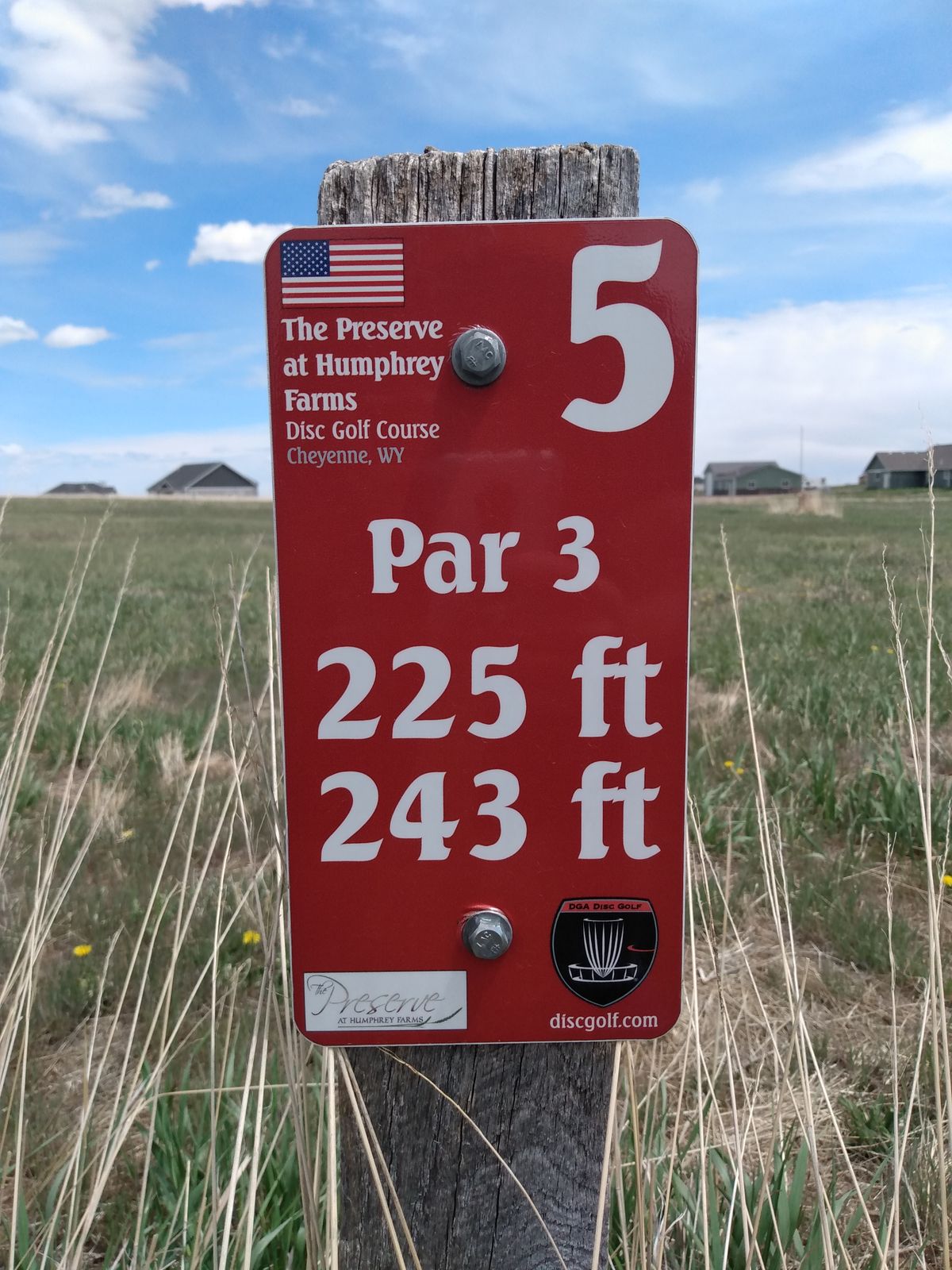 Use distances on signs as Google may have been off when making the map.