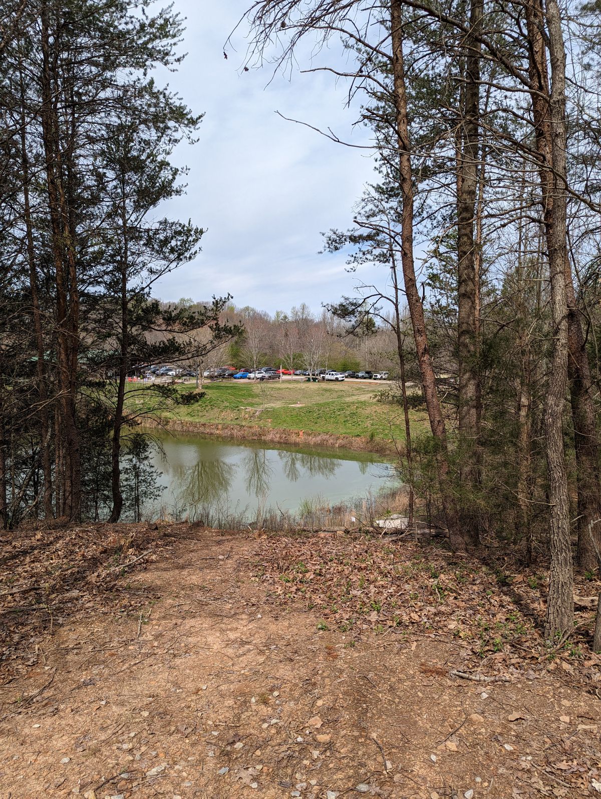 Hole 18, long tee