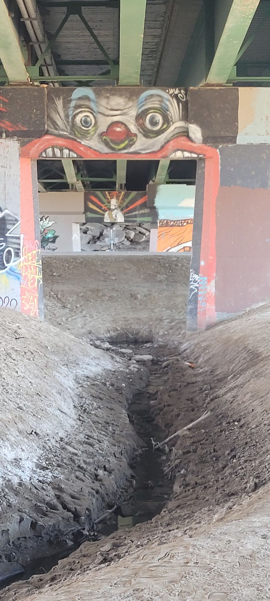 Hole 5a, the clowns mouth.