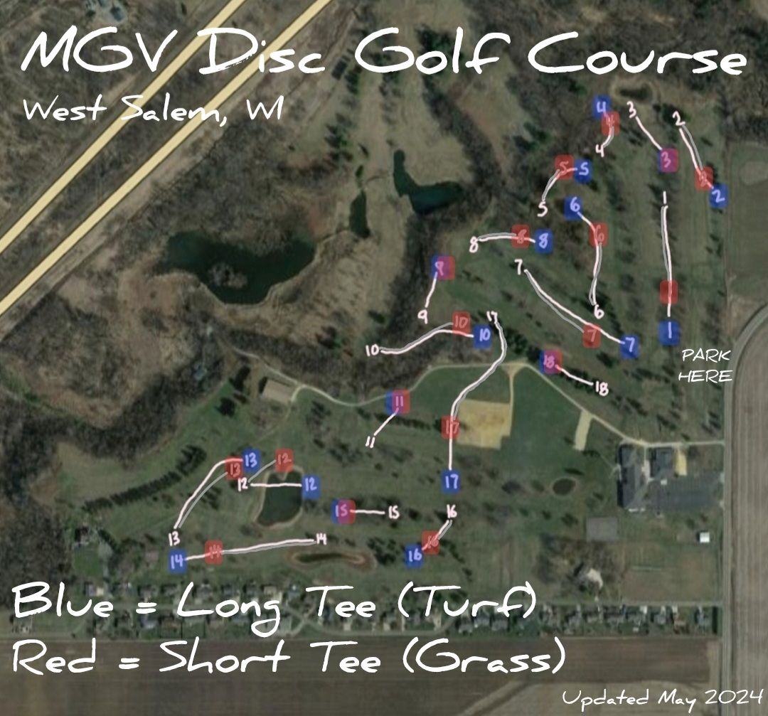 Course Map updated May 2024
