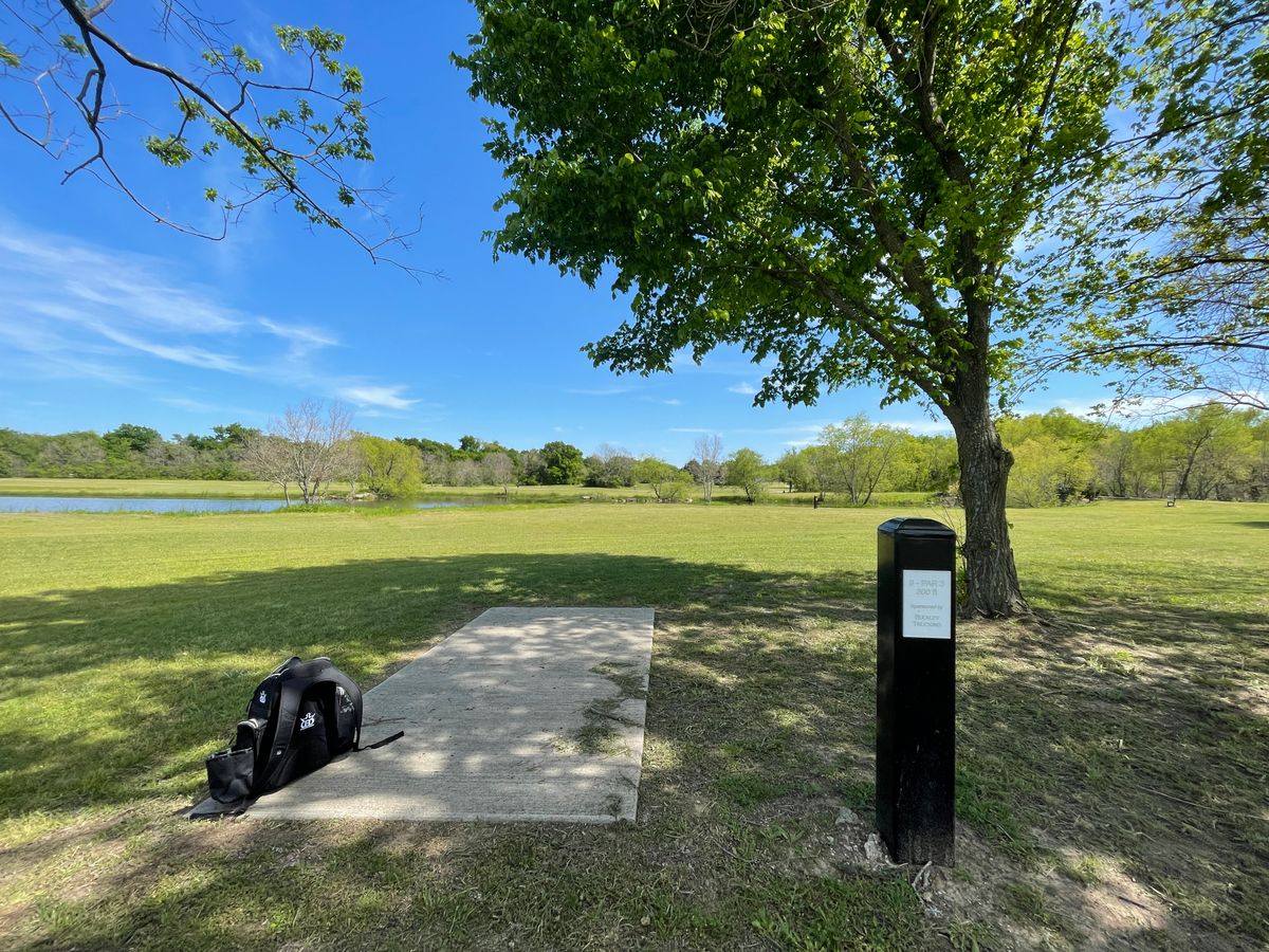 Hole 9 over the water.