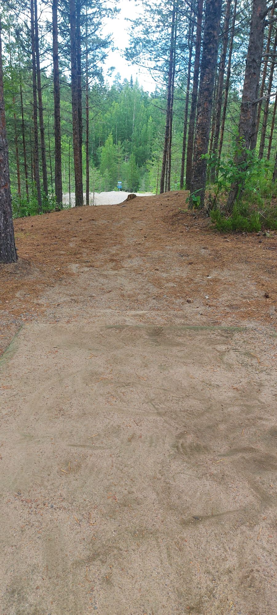 Tarinalaakso Old Course hole 17 tee
