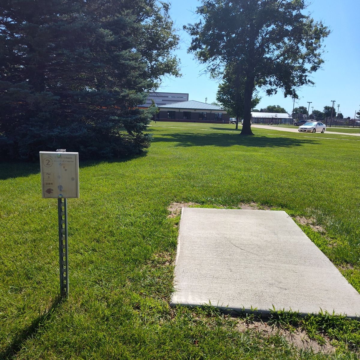 Hole 2 pad