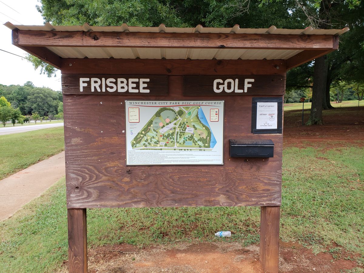 DG Message Board and Course Map