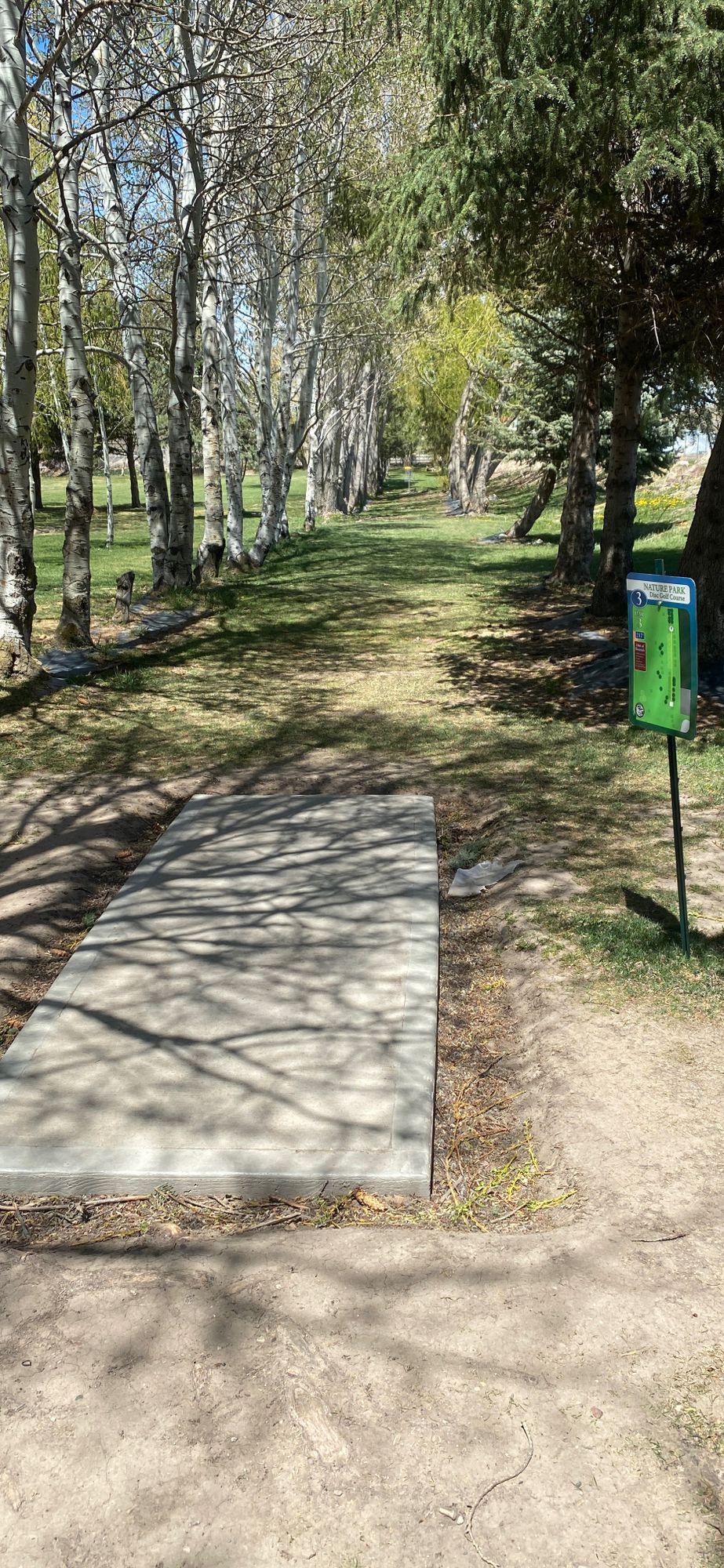 HOLE 3 (T is right next to skatepark)