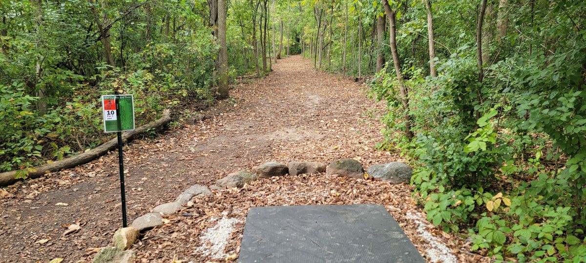 Hole 1/10 tee.