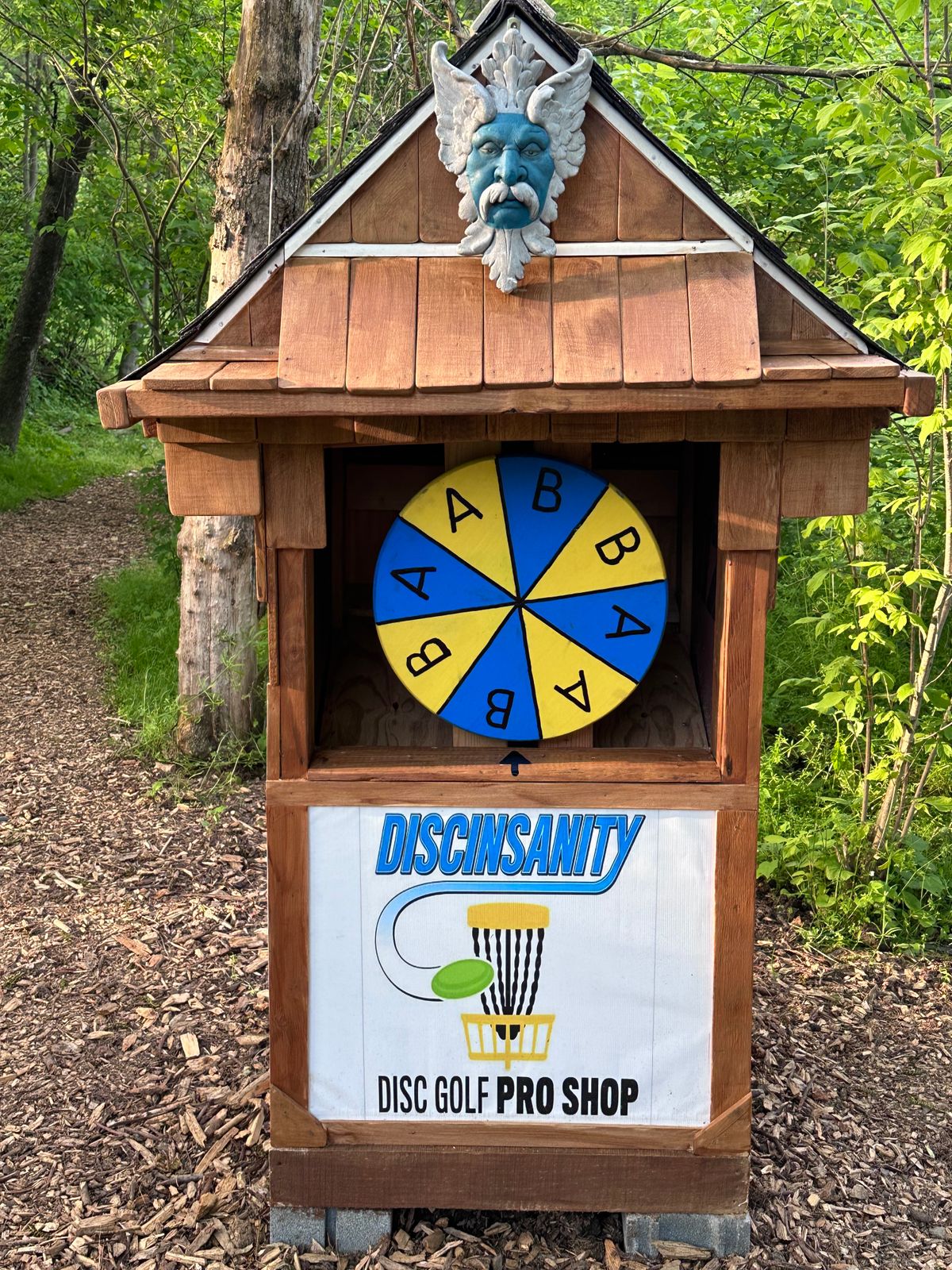 Wheel on hole 15