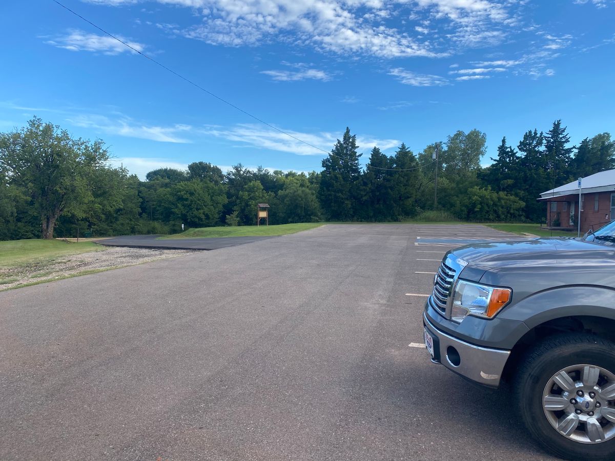 Park here