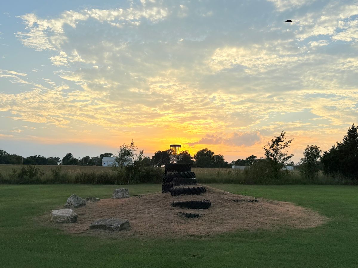 Beautiful Sunset on hole #8!