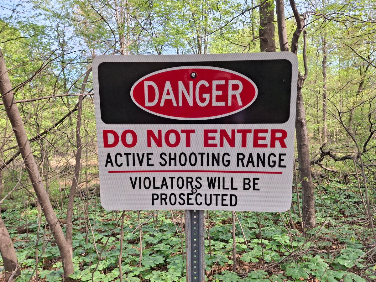Maybe they should change the last line to: violators will be shot?