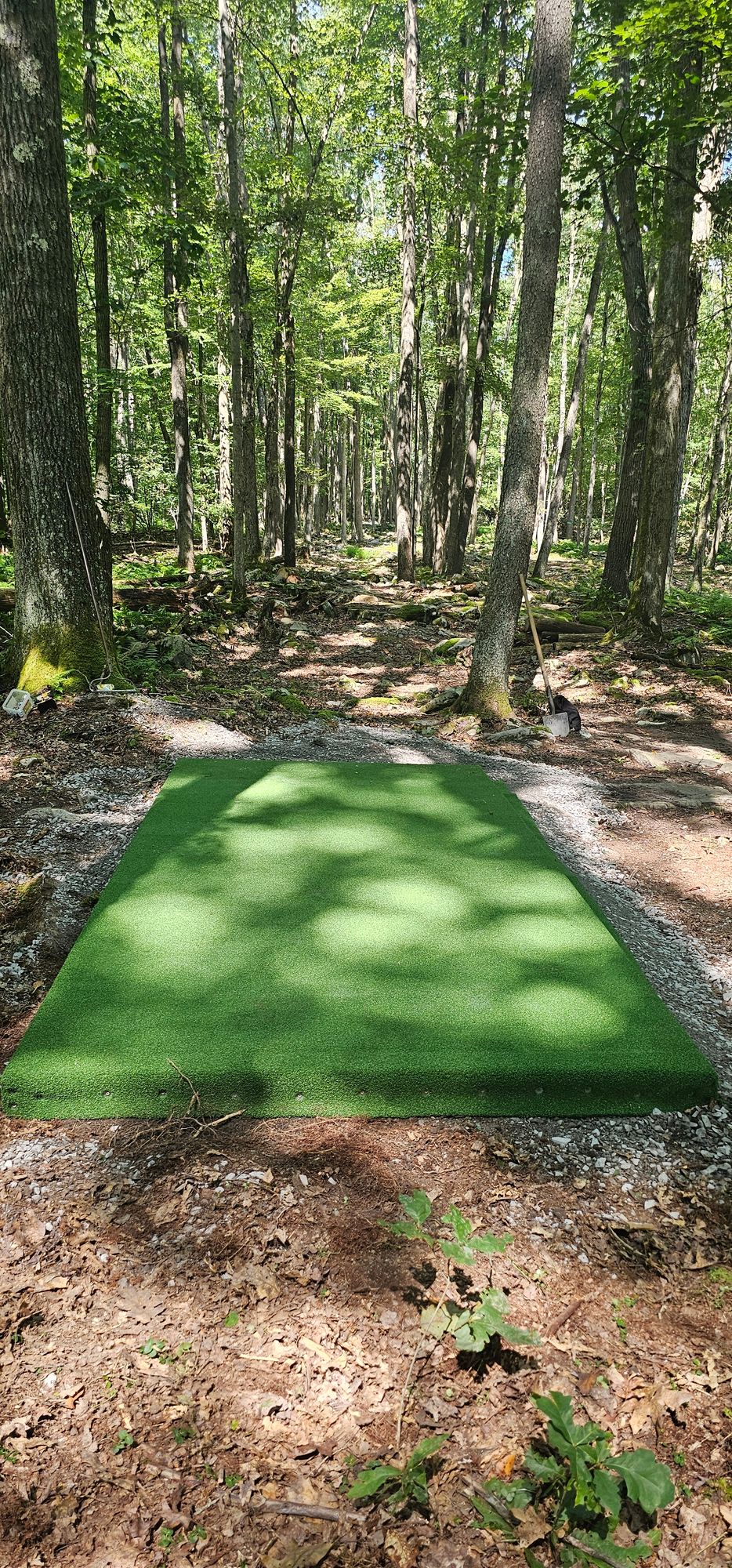 New tee pad on #12 white.