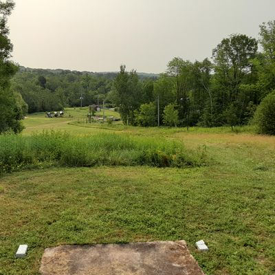 Hole 18 tee