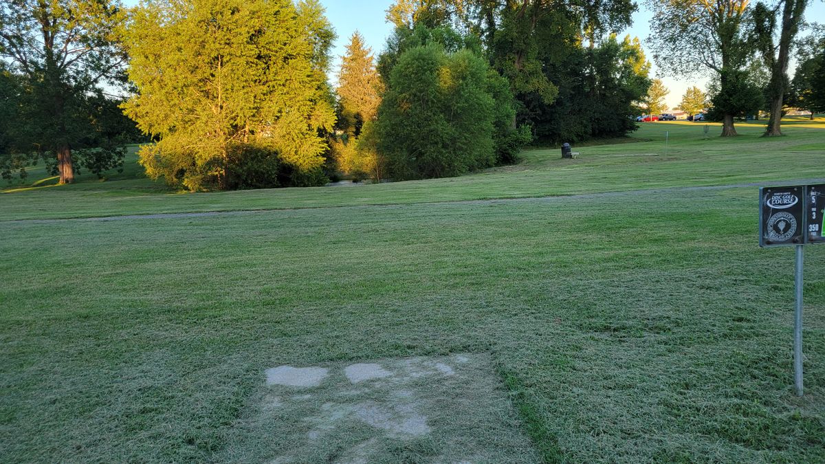 Hole 5 from tee