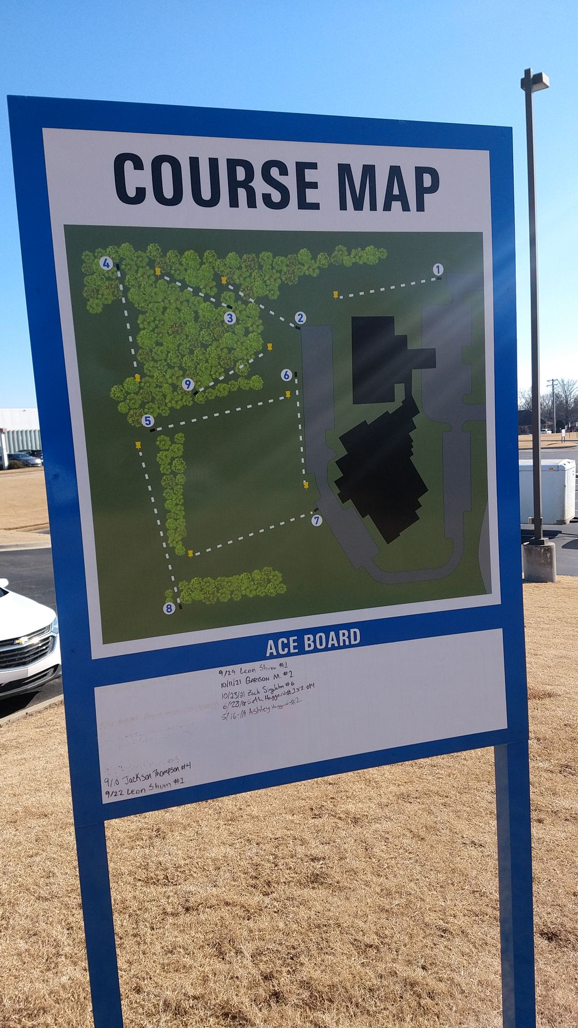 9 holes, multiple potential Ace conditions.