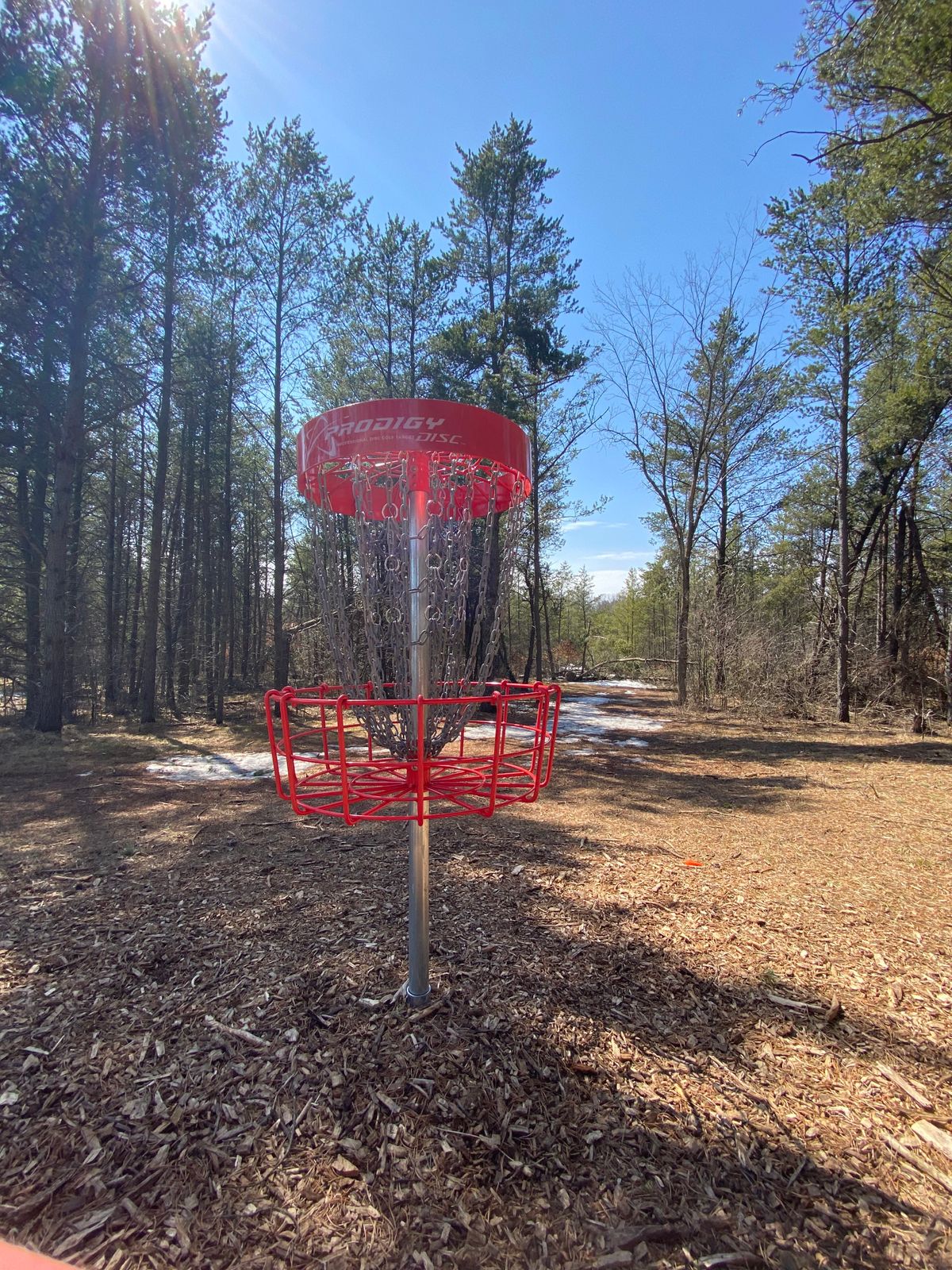 Hole 16, Early April.
