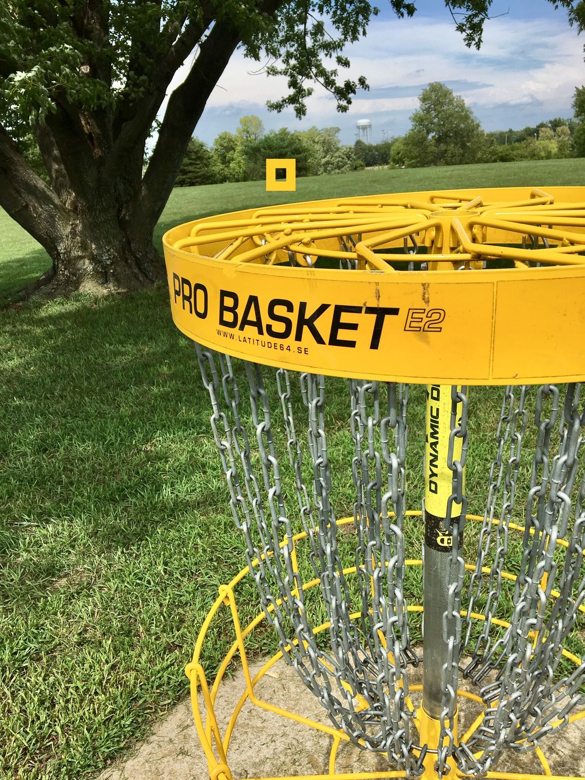 Hole 9 Basket to Tee