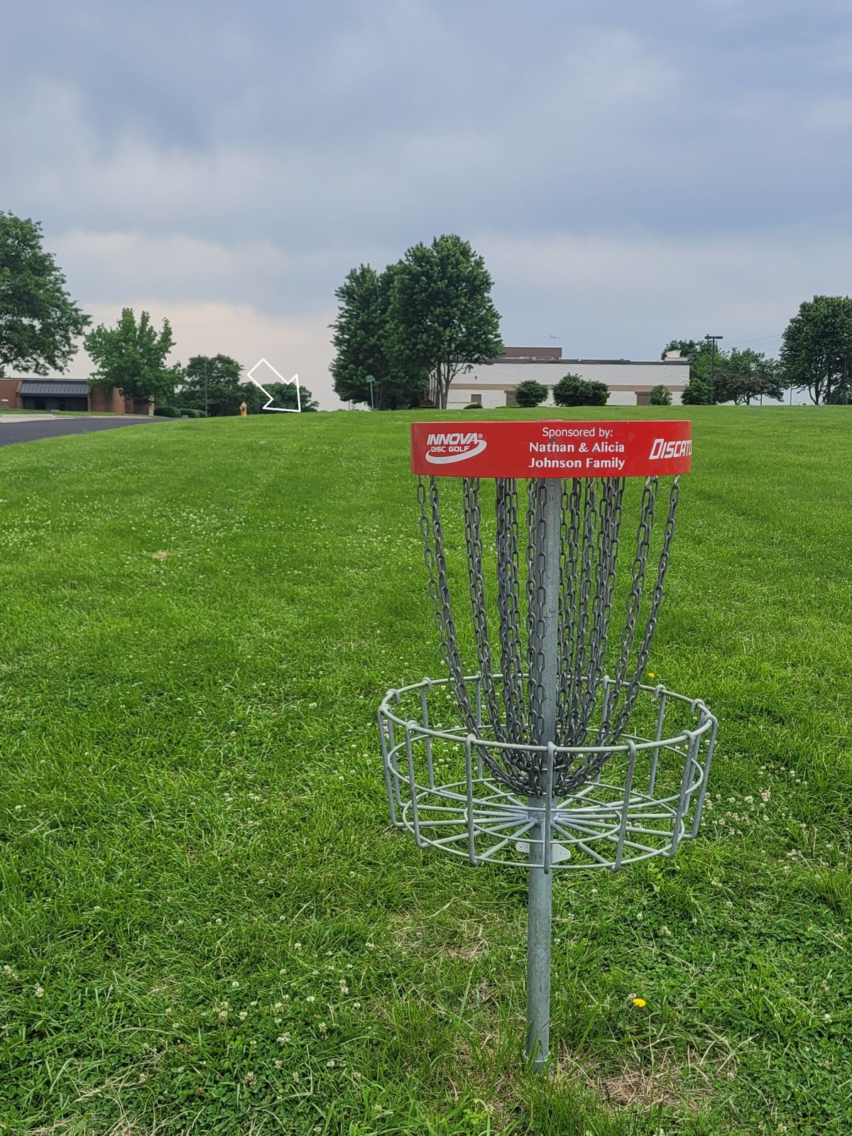 Hole 6 main basket to tee